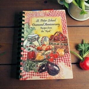 Vintage 2004 St Pete School Cookbook Diamond Anniversary Recipes Cajun Cooking